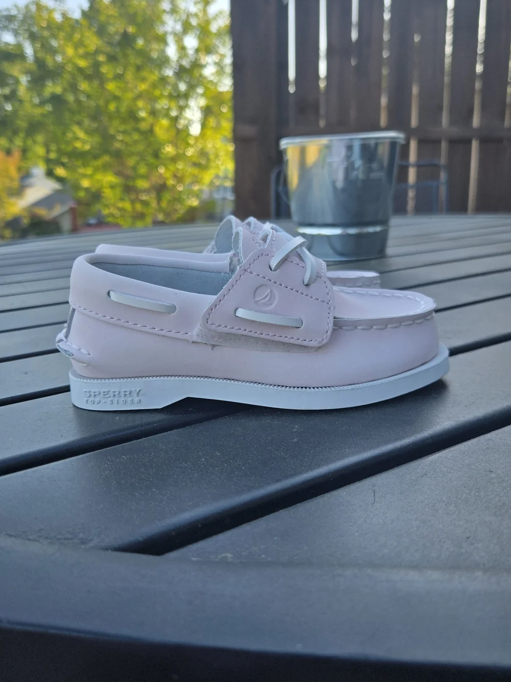 Sperry Little Kid Pink Top Sider Boat Shoes